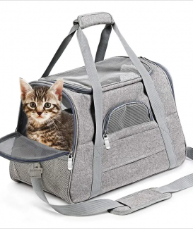 Wholesale Portable Breathable Foldable Bag Cat Dog Carrier Bags Outgoing Travel Pets Handbag