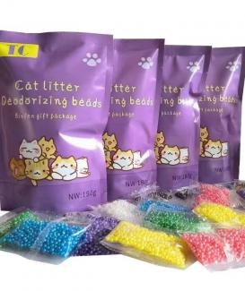 Hot Sale Cat Products Litter Deodorant Beads Cat Litter Cleanser Litter Box Odor Eliminator For Strong Urine Odor